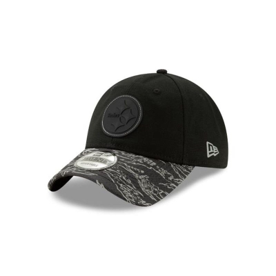 Pittsburgh Steelers Gorra | New Era NFL Tiger Flect 9twenty Adjustable Cap Mexico - Negros